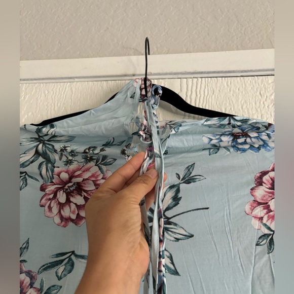 Show Me Your Mu Mu Lace Up Halter Long Maxi Sun Dress. size XS - Picture 8 of 9